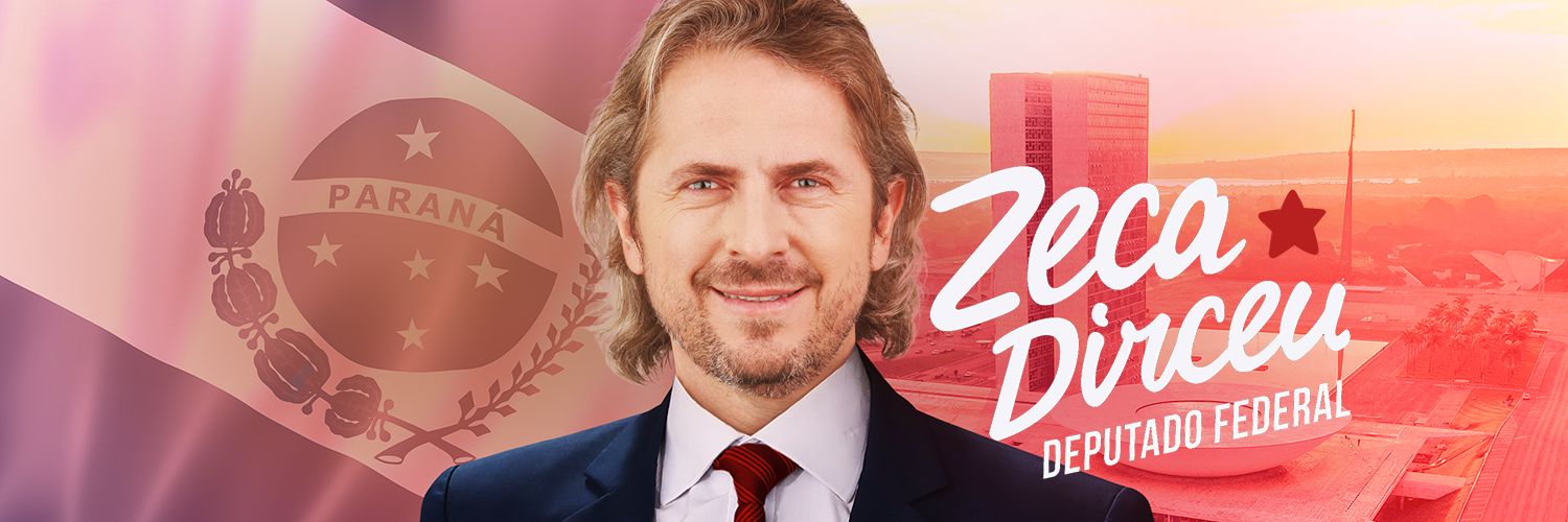 Zeca Dirceu's banner