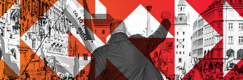 DiEM25's banner