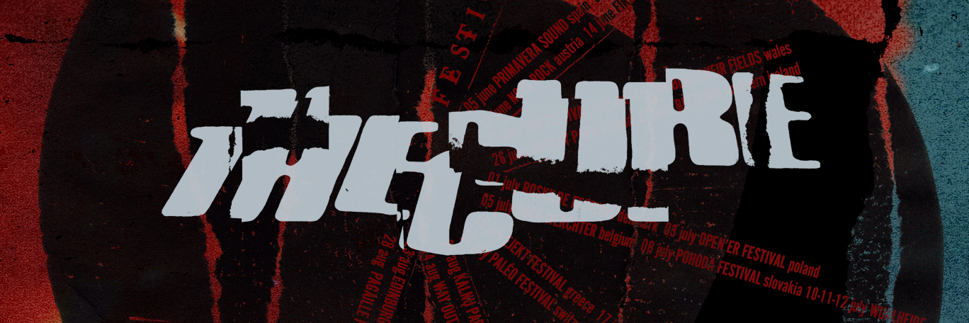The Cure's banner