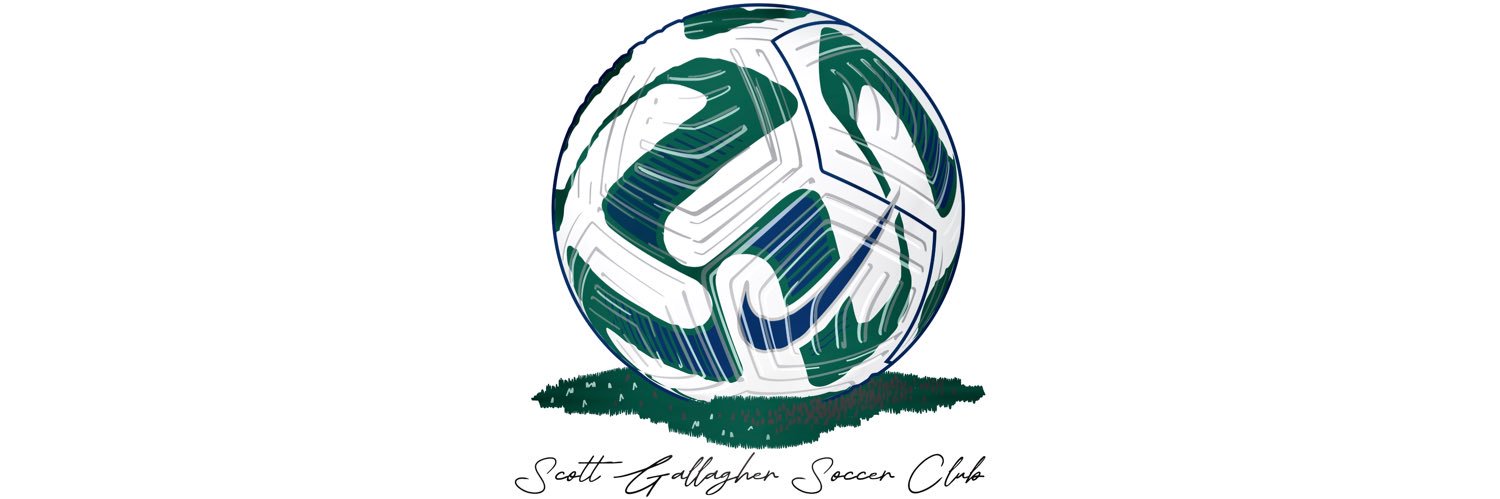 Scott Gallagher Soccer Club's banner
