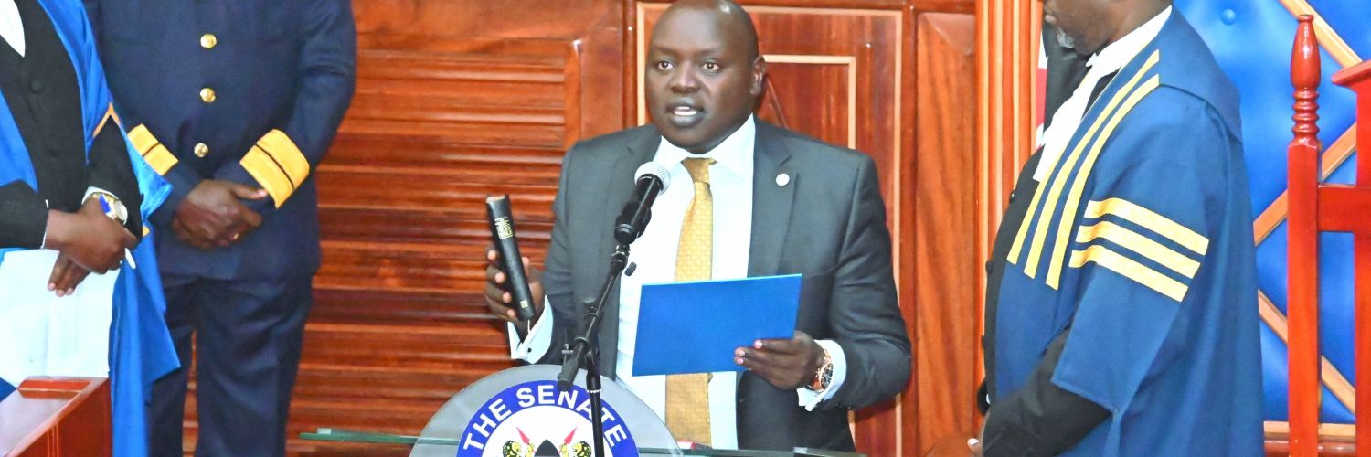 Senator Kiprotich Arap Cherargei's banner