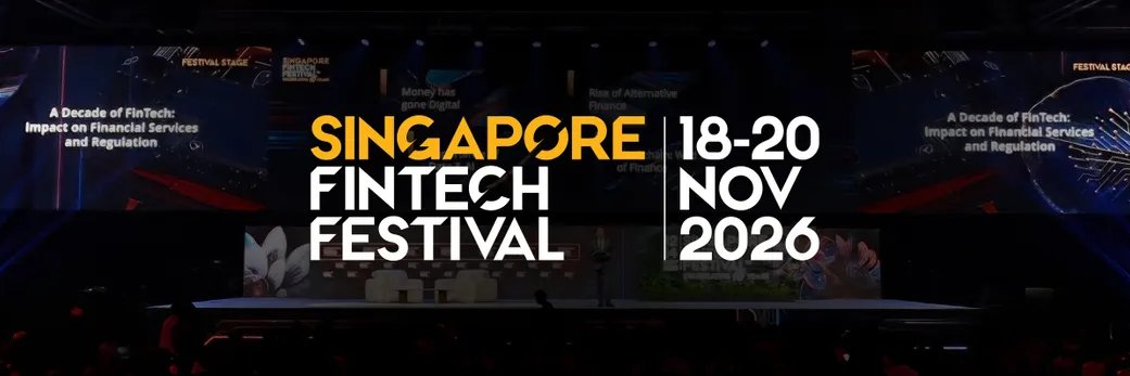 Singapore FinTech Festival's banner