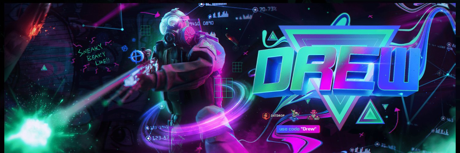 Drew's banner