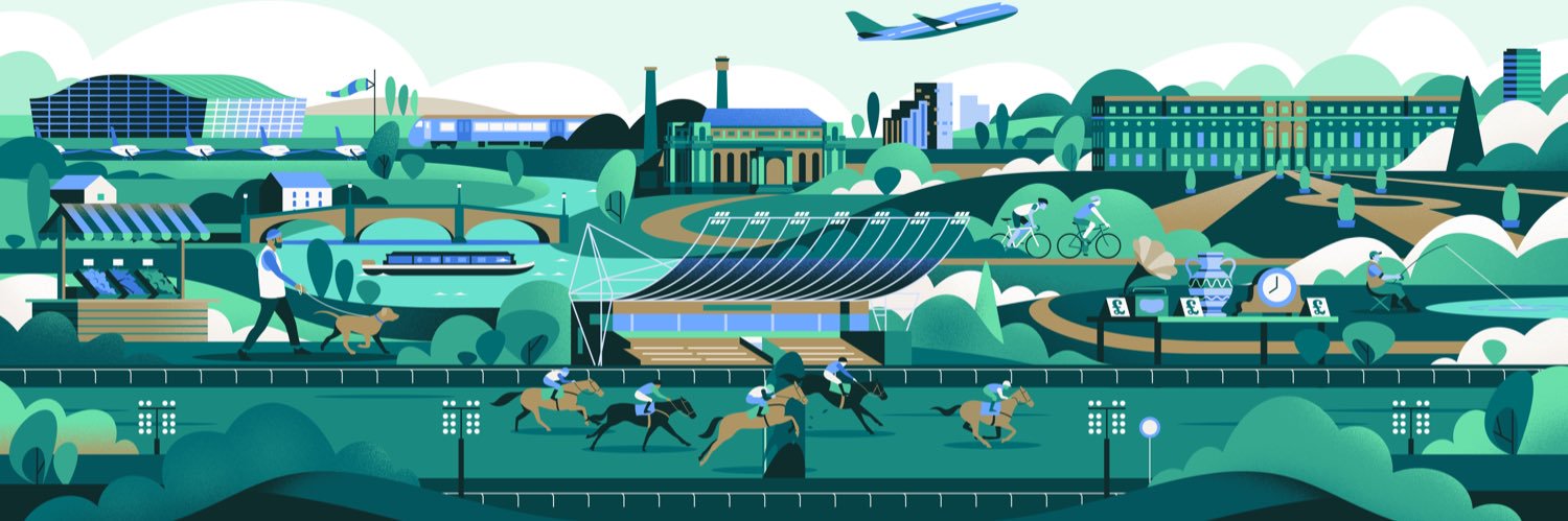 Kempton Park Racecourse's banner