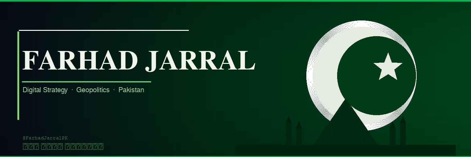 Farhad Jarral's banner
