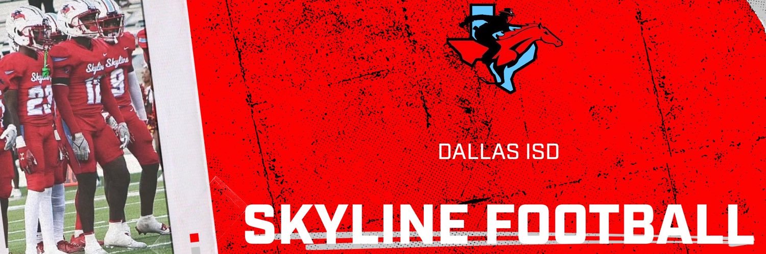 Skyline Football's banner