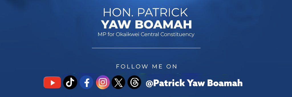 Patrick Yaw Boamah's banner