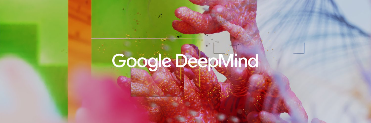 Google DeepMind's banner