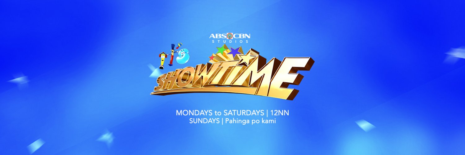 It's Showtime's banner