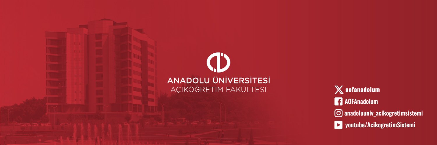 Anadolu Üniversitesi Açıköğretim Fakültesi's banner