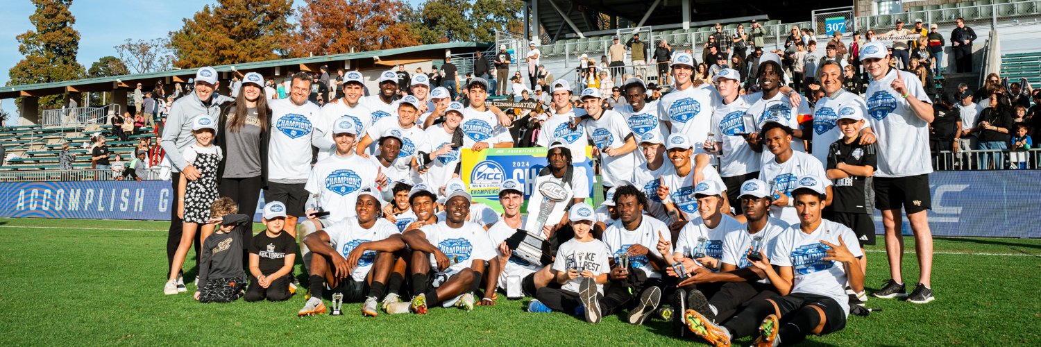 Wake Forest Men's Soccer's banner