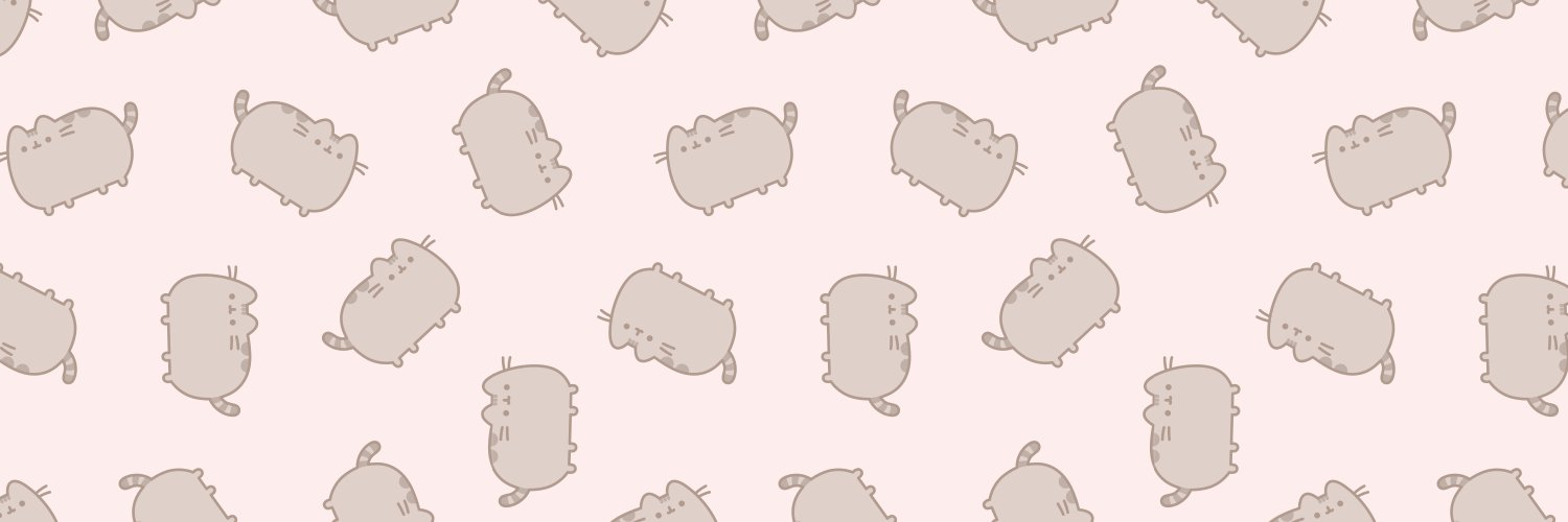 Pusheen the cat's banner