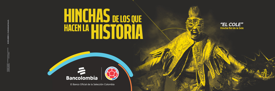 Bancolombia's banner