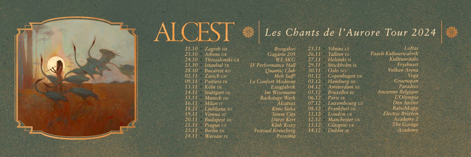 Alcest's banner