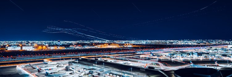 Toronto Pearson's banner