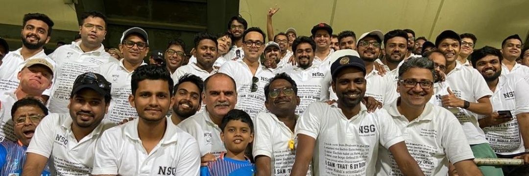 North Stand Gang - Wankhede's banner
