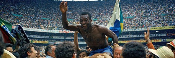Pelé's banner
