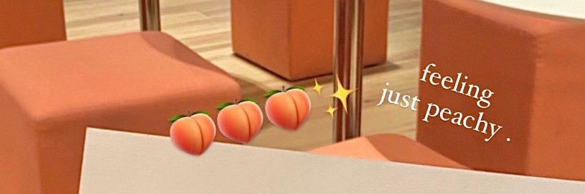 𝐏𝐞𝐚𝐜𝐡𝐲 🍑 — slow's banner