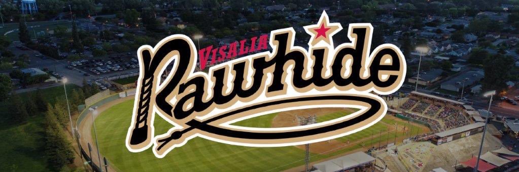 Visalia Rawhide's banner