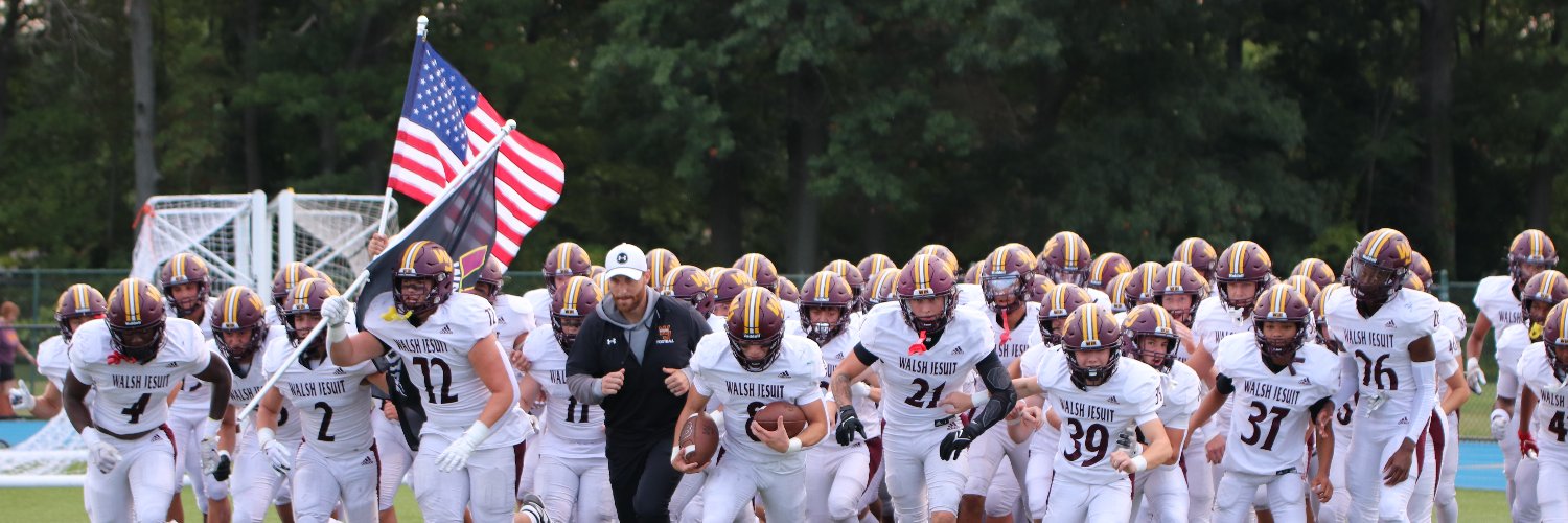 Walsh Jesuit Football's banner
