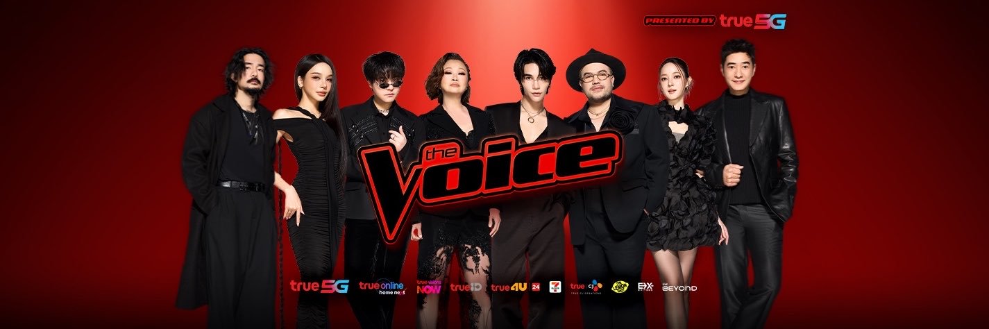 The Voice Thailand's banner