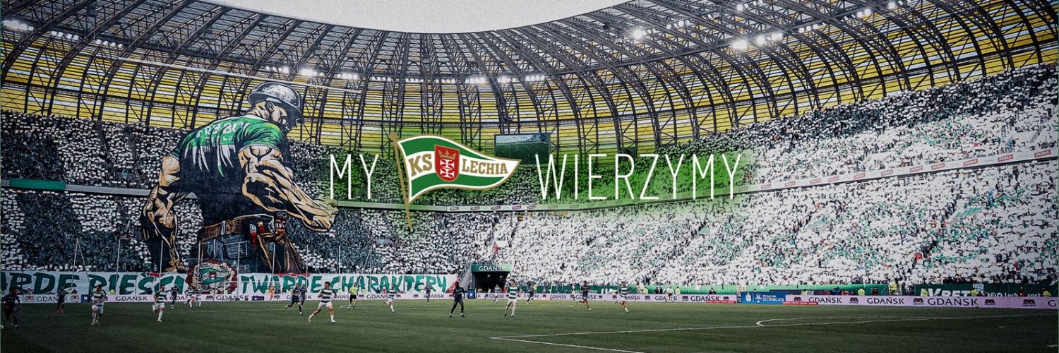 Lechia Gdańsk's banner