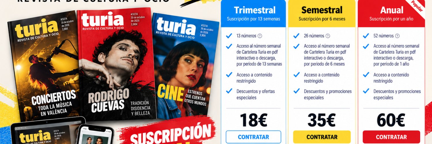 Cartelera Turia's banner