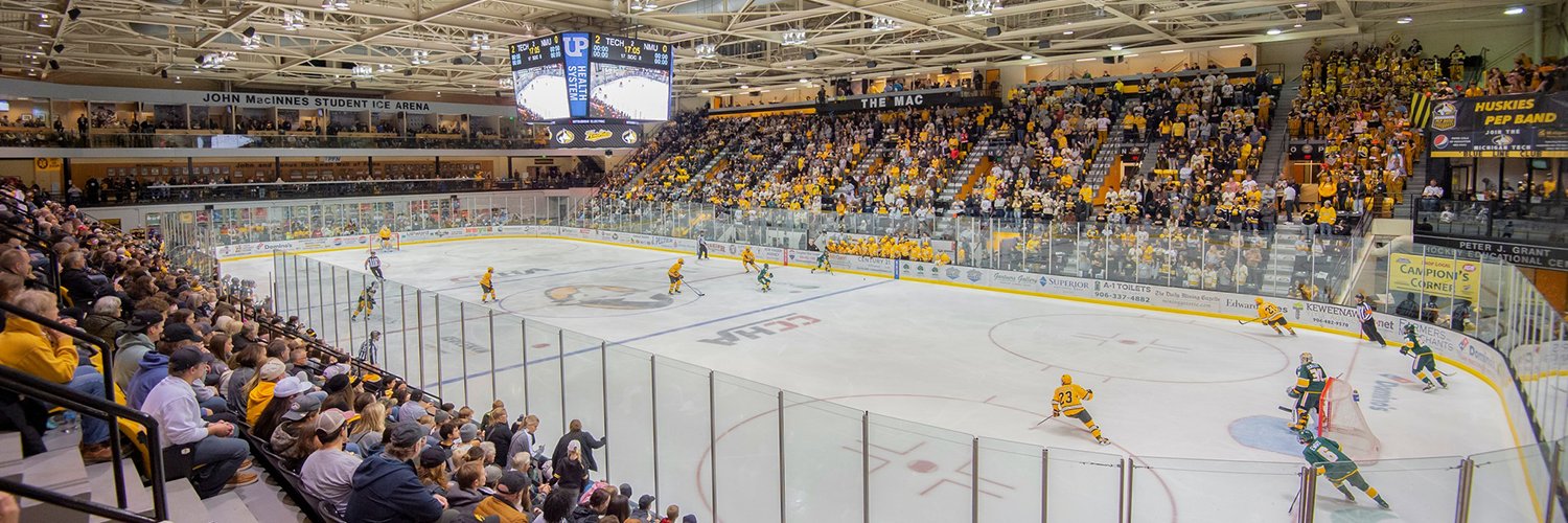 Michigan Tech Hockey's banner