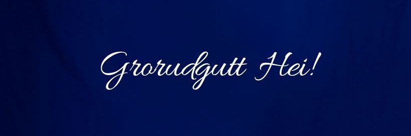 Grorud Fotball's banner