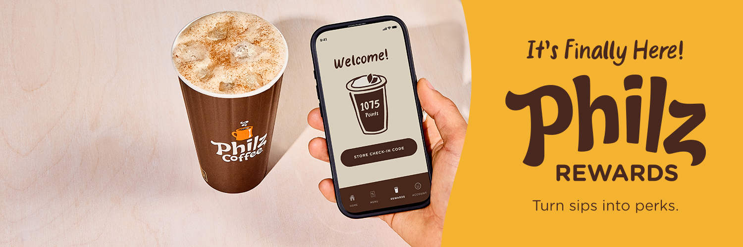 Philz Coffee's banner