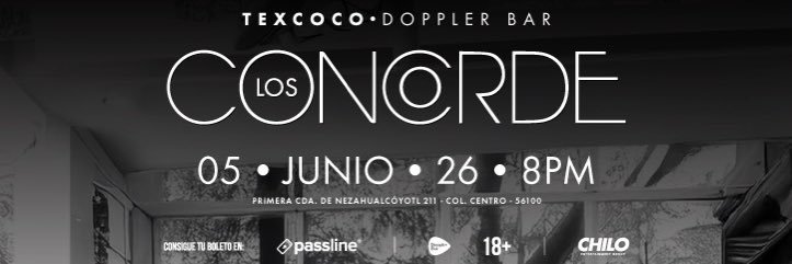 LOS CONCORDE's banner