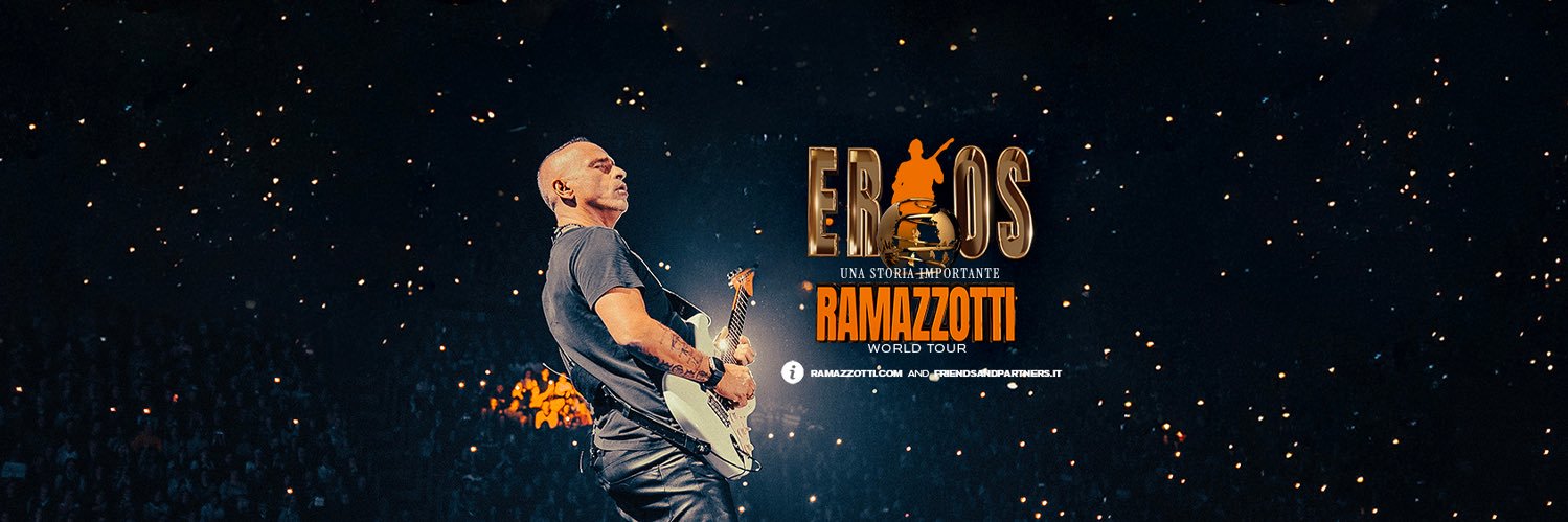 Eros Ramazzotti's banner