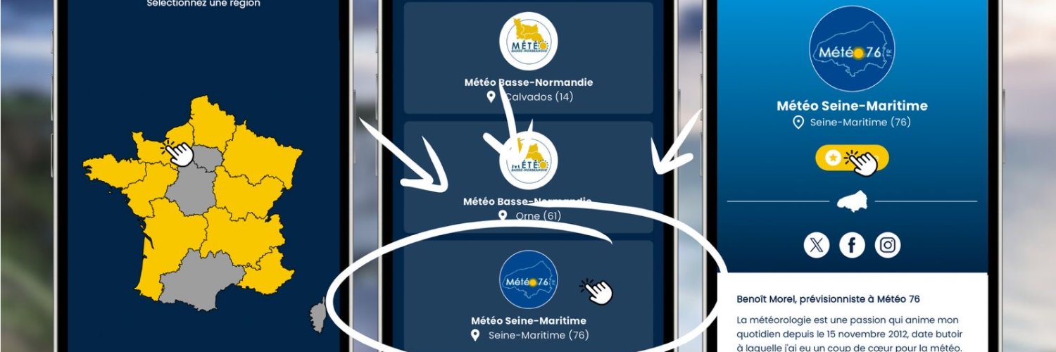 Météo76's banner