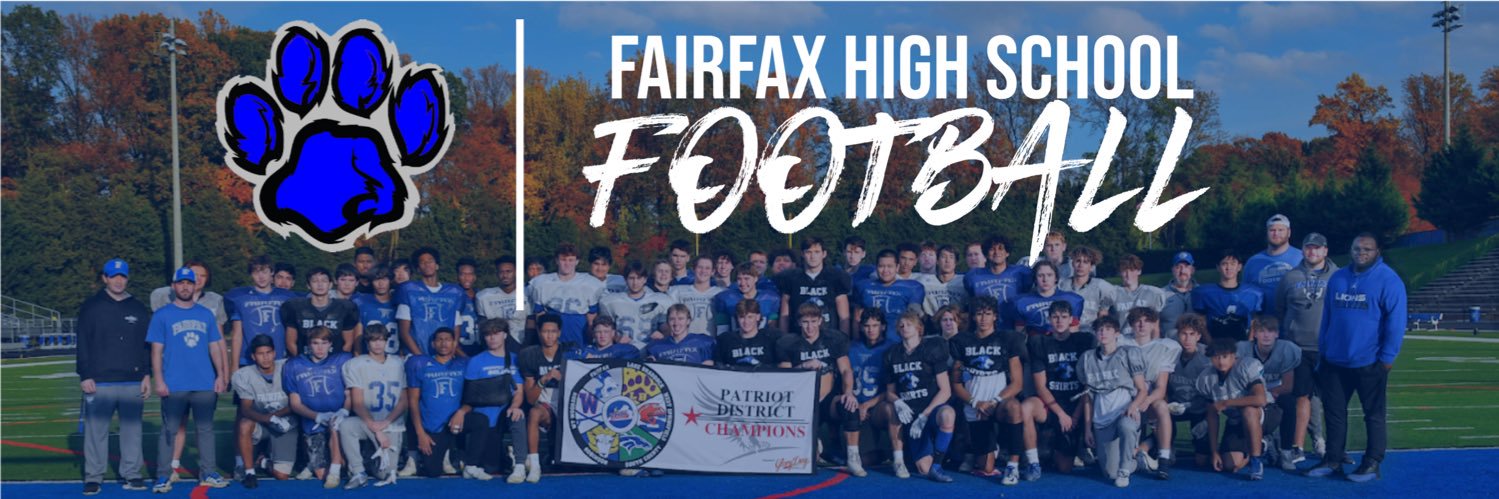 Fairfax HS Football's banner