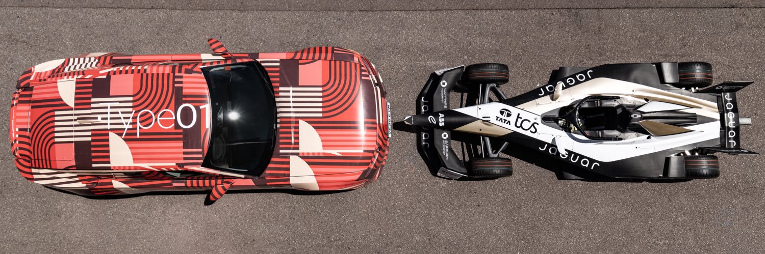 Jaguar TCS Racing's banner