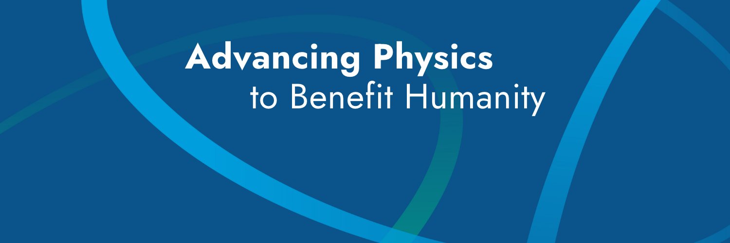 American Physical Society's banner