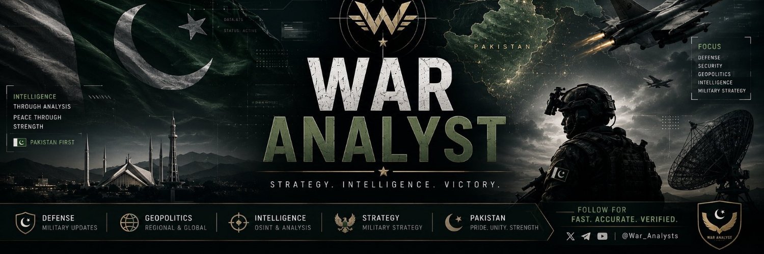 War Analyst's banner