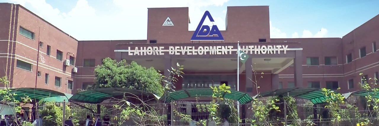 Lahore Development Authority's banner