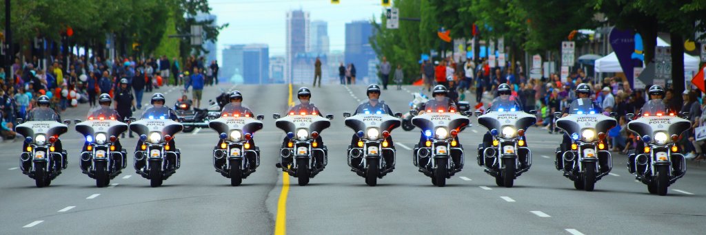 VPD Traffic Section's banner