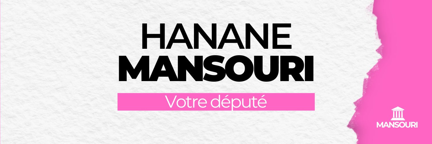 Hanane Mansouri's banner