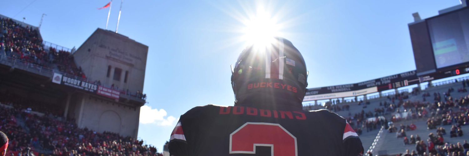 Jk dobbins's banner