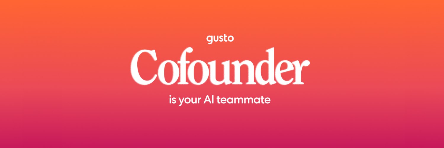 Gusto's banner