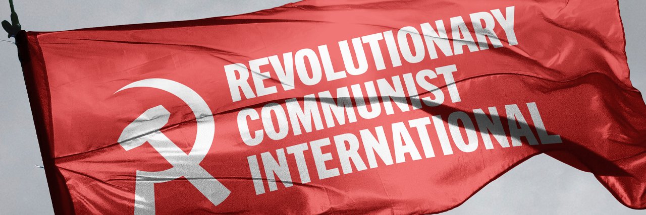 Revolutionary Communist International's banner