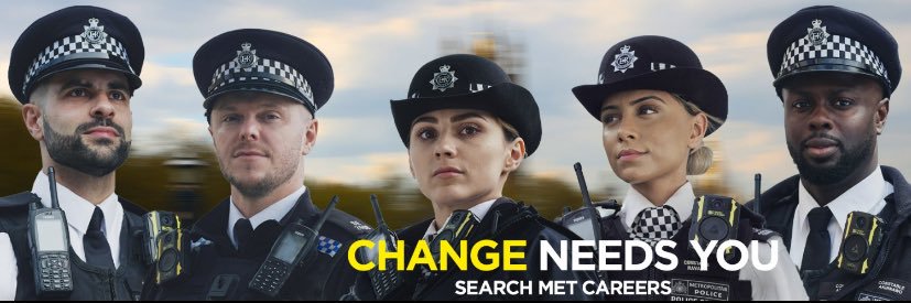 Hounslow Police's banner