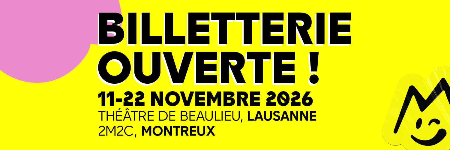Montreux Comedy's banner