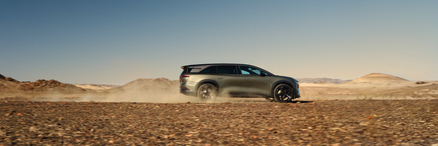 Lucid Motors's banner