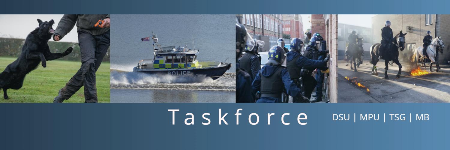 Met Police Taskforce's banner