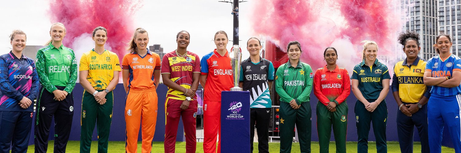 Female Cricket's banner
