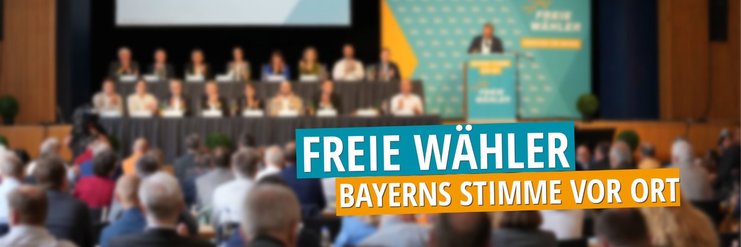 FREIE WÄHLER Bayern's banner