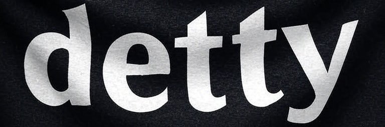 Detty's banner